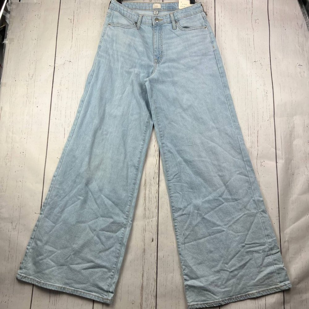 A Day New 27x31 High Rise Relaxed Hip & Thigh Wide Leg Denim Pantsโ Women New
